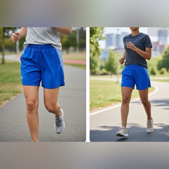 Under Armour Blue Unisex Training Shorts – Men’s Medium / Women’s - Picture 8 of 17